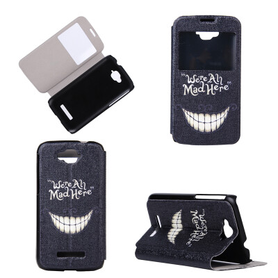 Smiling Teeth Design PU Leather Flip Cover Wallet Card Holder Case for Alcatel One Touch Pop C7
Smiling Teeth Design PU Leather Flip Cover Wallet Card Holder Case for Alcatel One Touch Pop C7