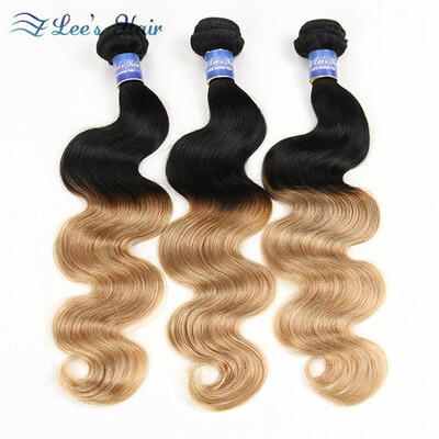 ELees Hair Products 7A Ombre Hair 3 Bundles Ombre Brazilian Hair Body Wave T1B27 Ombre Huamn hair 2 Tone 300GLot Freeshipping
ELees Hair Products 7A Ombre Hair 3 Bundles Ombre Brazilian Hair Body Wave T1B27 Ombre Huamn hair 2 Tone 300GLot Freeshipping