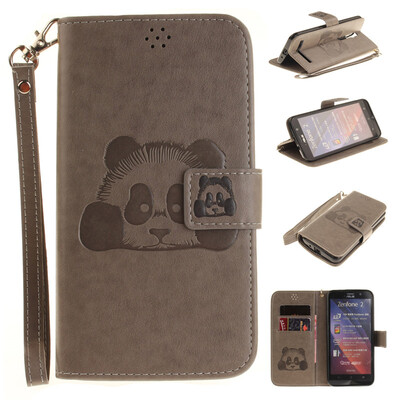 Gray Panda Style Embossing Classic Flip Cover with Stand Function and Credit Card Slot for ASUS ZenFone 2 ZE551ML
Gray Panda Style Embossing Classic Flip Cover with Stand Function and Credit Card Slot for ASUS ZenFone 2 ZE551ML