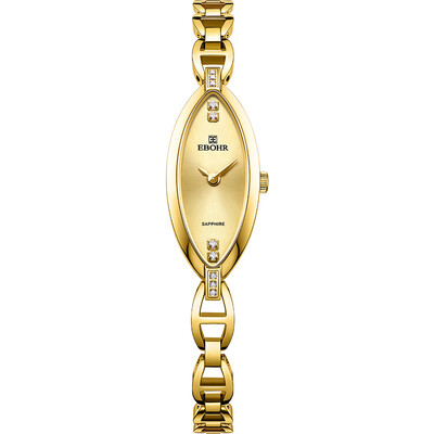 According to wave (EBOHR) watch series of bright colors between the series of fine gold chain quartz watch 36090129
According to wave (EBOHR) watch series of bright colors between the series of fine gold chain quartz watch 36090129