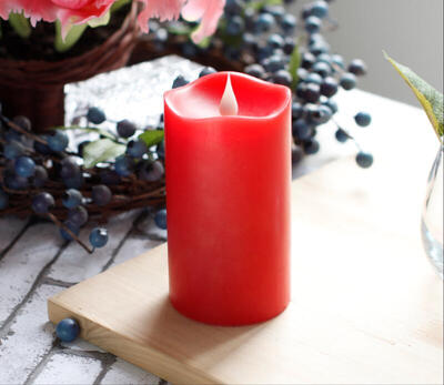 CandleSimplux Free-Flowing 3D Fireless flame Real Wax LED Melted Round Edge Candles light With Timer Battery-Operated Red 76X12
CandleSimplux Free-Flowing 3D Fireless flame Real Wax LED Melted Round Edge Candles light With Timer Battery-Operated Red 76X12
