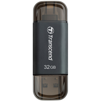 Transcend 32GBJDG300 Apple phone flash drive phone companion Lightning, USB 3.1 dual connector Apple official MF certification black
Transcend 32GBJDG300 Apple phone flash drive phone companion Lightning, USB 3.1 dual connector Apple official MF certification black