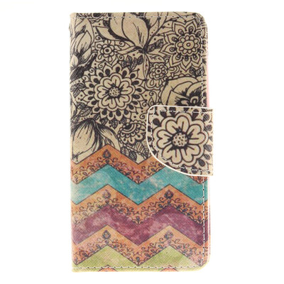 Wave flower Design PU Leather Flip Cover Wallet Card Holder Case for LG Leon
Wave flower Design PU Leather Flip Cover Wallet Card Holder Case for LG Leon