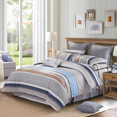 Mercury Home Textiles MERCURY Cotton Twill Prints Four Packs Simple Striped Bedding Cedar Plus Double 18m Bed
Mercury Home Textiles MERCURY Cotton Twill Prints Four Packs Simple Striped Bedding Cedar Plus Double 18m Bed