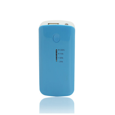 

5600mAh Power Bank USB Блок батарей 2.0 Порты USB Литий-полимерный аккумулятор внешний аккумулятор для смартфонов Синий