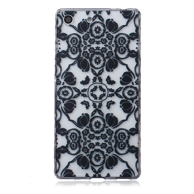 Black flowers Pattern Soft Thin TPU Rubber Silicone Gel Case Cover for SONY Xperia M5
Black flowers Pattern Soft Thin TPU Rubber Silicone Gel Case Cover for SONY Xperia M5