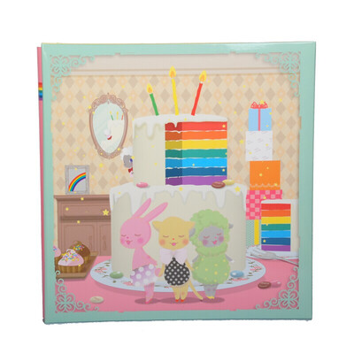 Nakabayashi happy bear a Japanese import NCL cartoon album / DIY plastic film paste album / album LMH-1504
Nakabayashi happy bear a Japanese import NCL cartoon album / DIY plastic film paste album / album LMH-1504