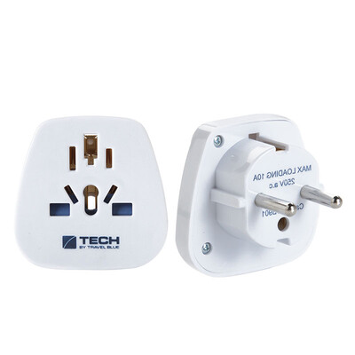 Blue Brigade TRAVEL BLUE 270 Universal switch socket plugs dual USB power supply charger travel abroad power converter
Blue Brigade TRAVEL BLUE 270 Universal switch socket plugs dual USB power supply charger travel abroad power converter