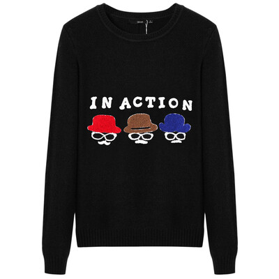 Semir Ladies simple round necklace headset cartoon sweater backing shenzhen Korean tide 19416070906 black XL
Semir Ladies simple round necklace headset cartoon sweater backing shenzhen Korean tide 19416070906 black XL