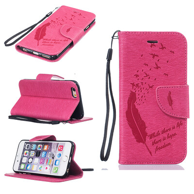 Rose red Feathers and birds Style Embossing Classic Flip Cover with Stand Function and Credit Card Slot for IPHONE 6/6S
Rose red Feathers and birds Style Embossing Classic Flip Cover with Stand Function and Credit Card Slot for IPHONE 6/6S