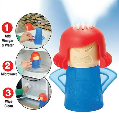MyMei New Cute Microwave Cleaning Angry Mom Oven Steam Cleaner Disinfects With Vinegar and Water Household Cleaning Tools
MyMei New Cute Microwave Cleaning Angry Mom Oven Steam Cleaner Disinfects With Vinegar and Water Household Cleaning Tools