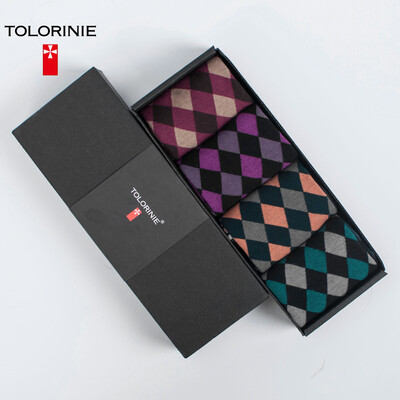 TOLORINIE business men socks combed cotton trend cotton socks four seasons men socks in the tube socks check 4 double K7104M0011
TOLORINIE business men socks combed cotton trend cotton socks four seasons men socks in the tube socks check 4 double K7104M0011