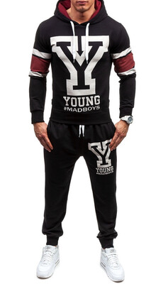 Zogaa New Autumn Mens Suit Casual Color matching Hooded Couple Long Sleeve
Zogaa New Autumn Mens Suit Casual Color matching Hooded Couple Long Sleeve