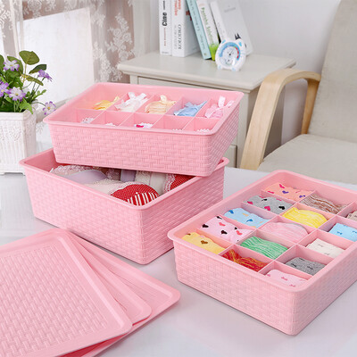 Sheng Ni Shang Pin underwear storage box bra underwear socks small wardrobe storage box storage box pink three-piece cover with li
Sheng Ni Shang Pin underwear storage box bra underwear socks small wardrobe storage box storage box pink three-piece cover with li