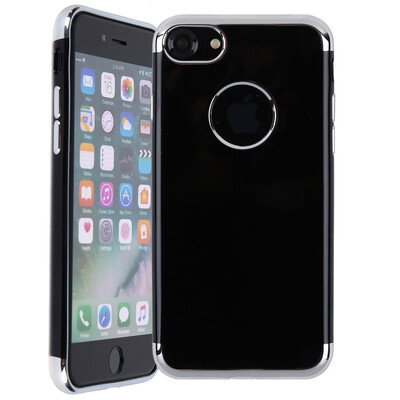 Wei Ji iPhone 7 6s 6 anti-throwing mobile phone shell Apple 7 6s 6 silicone protective cover 47 inches plated bright black silver soft shell for 7
Wei Ji iPhone 7 6s 6 anti-throwing mobile phone shell Apple 7 6s 6 silicone protective cover 47 inches plated bright black silver soft shell for 7