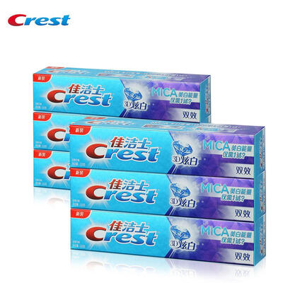 Crest MICA Double-Effect Toothpaste Whitening with Scope Outlast Long Lasting Mint Flavor Tooth Paste 120g
Crest MICA Double-Effect Toothpaste Whitening with Scope Outlast Long Lasting Mint Flavor Tooth Paste 120g