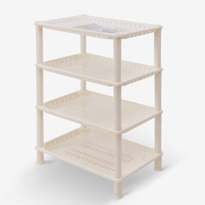 Carrefour Inspector Shelf Plastic Shelf Four - storey Moving Storage Storage Shelf Square
Carrefour Inspector Shelf Plastic Shelf Four - storey Moving Storage Storage Shelf Square