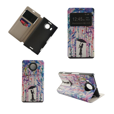 Girl under Umbrella Design PU Leather Flip Cover Wallet Card Holder Case for Microsoft Lumia 950 XL
Girl under Umbrella Design PU Leather Flip Cover Wallet Card Holder Case for Microsoft Lumia 950 XL
