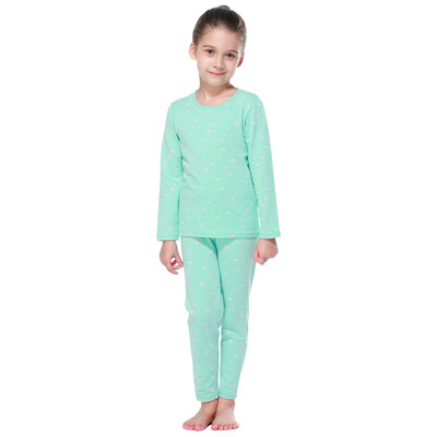 Red beans (Hodo) children's underwear set female large children's cotton ammonia 97% cotton home service pajamas suit HD6012 green 170
Red beans (Hodo) children's underwear set female large children's cotton ammonia 97% cotton home service pajamas suit HD6012 green 170