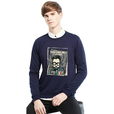 Antarctic sweater men fashion round neck tide male cartoon print cotton casual men long sleeve sweater NJR816 black L
Antarctic sweater men fashion round neck tide male cartoon print cotton casual men long sleeve sweater NJR816 black L
