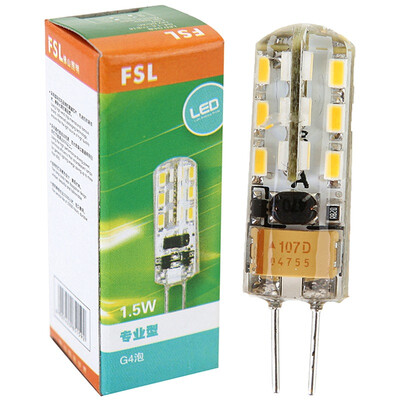Фошань Освещение (FSL) Светодиодная лампа бисер 1,5 Вт штепсельная вилка 12V кристаллическая лампочка белый свет 6500K
Фошань Освещение (FSL) Светодиодная лампа бисер 1,5 Вт штепсельная вилка 12V кристаллическая лампочка белый свет 6500K