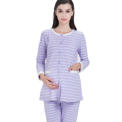 Love paternity suits clothes maternity pajamas pajamas maternity clothing home clothing suit stripes side open M304 purple L
Love paternity suits clothes maternity pajamas pajamas maternity clothing home clothing suit stripes side open M304 purple L