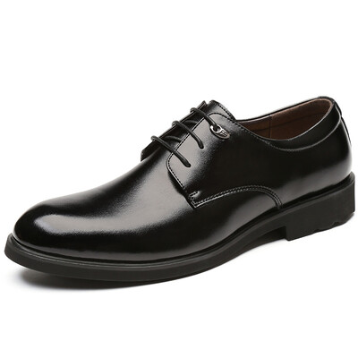COSO men's casual leather shoes
