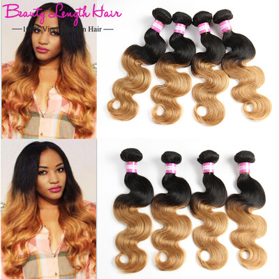 Ombre Peruvian Virgin Hair Body Wave 4 Bundles Virgin Unprocessed Human Hair Weave 1b/27 color
Ombre Peruvian Virgin Hair Body Wave 4 Bundles Virgin Unprocessed Human Hair Weave 1b/27 color