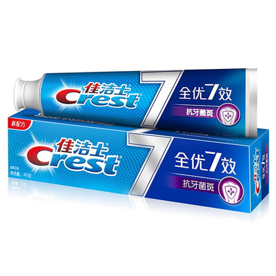 Crest All-in-one 7-effect anti-plaque toothpaste 40g new&old packaging random delivery
Crest All-in-one 7-effect anti-plaque toothpaste 40g new&old packaging random delivery