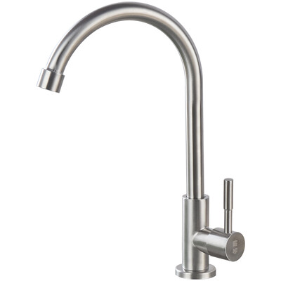 (MEJUE) Z-1608 lead-free 304 stainless steel kitchen single cold water faucet sink vegetable basin faucet
(MEJUE) Z-1608 lead-free 304 stainless steel kitchen single cold water faucet sink vegetable basin faucet