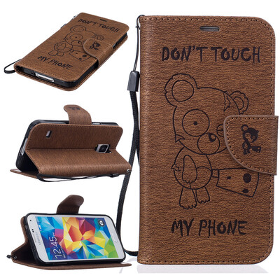 Coffe Bear Embossed PU Leather Wallet Case Classic Flip Cover with Stand Function and Credit Card Slot for SAMSUNG GALAXY S5
Coffe Bear Embossed PU Leather Wallet Case Classic Flip Cover with Stand Function and Credit Card Slot for SAMSUNG GALAXY S5