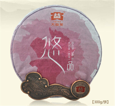 Dayi Youpin Leisure Pu'er Tea Cake TAETEA Chinese Puerh Pu-erh 2014 300g Ripe
Dayi Youpin Leisure Pu'er Tea Cake TAETEA Chinese Puerh Pu-erh 2014 300g Ripe