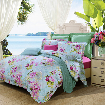 FUANNA Housewife Bedding Set of Cotton Twill Bed Four-piece Sheets Quilt Romantic 18m Bed Applicable 230 229cm Green
FUANNA Housewife Bedding Set of Cotton Twill Bed Four-piece Sheets Quilt Romantic 18m Bed Applicable 230 229cm Green