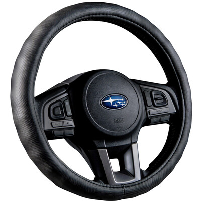 PANG HU Automobile steering wheel cover man-made leather four seasons general medium black
PANG HU Automobile steering wheel cover man-made leather four seasons general medium black