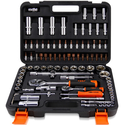 Huafeng Jarrow HF-81094A 94 sets of sets of auto repair tool sets of car care tools set 63 125mm series ratchet wrench sleeve sets
Huafeng Jarrow HF-81094A 94 sets of sets of auto repair tool sets of car care tools set 63 125mm series ratchet wrench sleeve sets