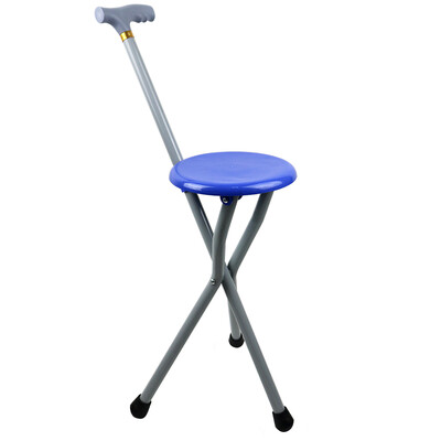 Gagarin walking stick stool aluminum cane walking stick chair elderly three-leg crutches stool Walker RC807
Gagarin walking stick stool aluminum cane walking stick chair elderly three-leg crutches stool Walker RC807
