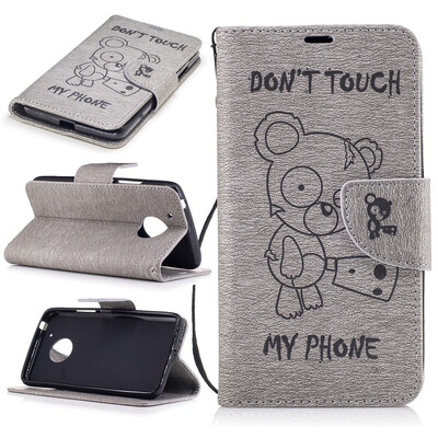 Gray Bear Style Embossing Classic Flip Cover with Stand Function and Credit Card Slot for Motorola Moto G5
Gray Bear Style Embossing Classic Flip Cover with Stand Function and Credit Card Slot for Motorola Moto G5