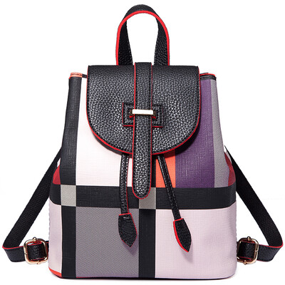 Сто пик (Baifeng) Plaid плечо мешок новый мешок плеча Корейский мини PU случайные сумки школьные сумки дорожная сумка маленький рюкзак женский красный
Сто пик (Baifeng) Plaid плечо мешок новый мешок плеча Корейский мини PU случайные сумки школьные сумки дорожная сумка маленький рюкзак женский красный