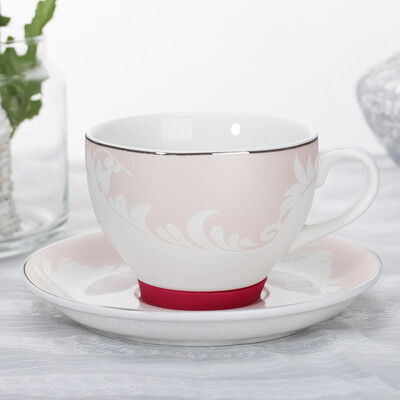 Jay Jay Coffee Cups Ceramic Relief Swallowtail Butterfly Coffee Cup Set Set Green