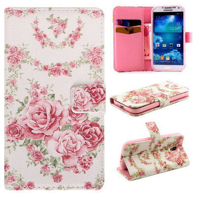Pink Rose Design PU Leather Flip Cover Wallet Card Holder Case for SAMSUNG Galaxy S4 I9500
Pink Rose Design PU Leather Flip Cover Wallet Card Holder Case for SAMSUNG Galaxy S4 I9500