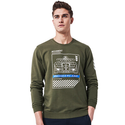 Pioneer Pioneer Camp Men's Fashion Trends Свитер Круглый тройник AWY701009 Army Green XL 
Pioneer Pioneer Camp Men's Fashion Trends Свитер Круглый тройник AWY701009 Army Green XL