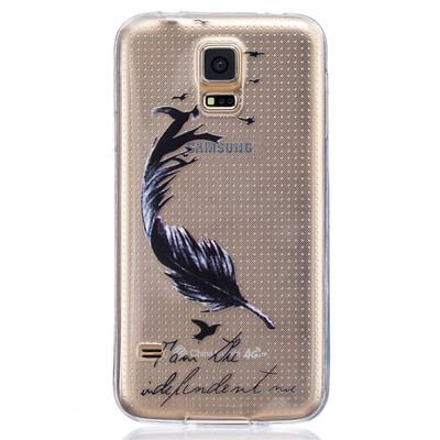 Black feathers Pattern Soft Thin TPU Rubber Silicone Gel Case Cover for SAMSUNG GALAXY S5
Black feathers Pattern Soft Thin TPU Rubber Silicone Gel Case Cover for SAMSUNG GALAXY S5