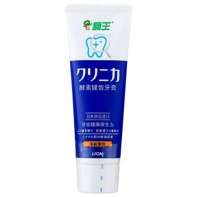 Lion (Lion) tooth strength good enzyme health toothpaste 130g (vertical) (fresh mint) (original enzyme random delivery) (Japanese original import
Lion (Lion) tooth strength good enzyme health toothpaste 130g (vertical) (fresh mint) (original enzyme random delivery) (Japanese original import