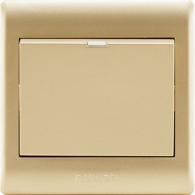 Feidiao feidiao switch socket panel single open dual control switch open a double power supply wall switch panel 86 A3 champagne gold
Feidiao feidiao switch socket panel single open dual control switch open a double power supply wall switch panel 86 A3 champagne gold