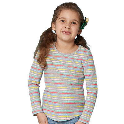 JJLKIDS Partner Club children's clothing girls long-sleeved children's striped shirt sweater GCT62002 horse gray 120
JJLKIDS Partner Club children's clothing girls long-sleeved children's striped shirt sweater GCT62002 horse gray 120