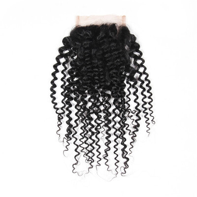 4x4 Virgin Brazilian Kinky Curly Lace Closure Middle Part with Baby Hair Human Hair Top Closures Bleached Knots Free Shipping
4x4 Virgin Brazilian Kinky Curly Lace Closure Middle Part with Baby Hair Human Hair Top Closures Bleached Knots Free Shipping