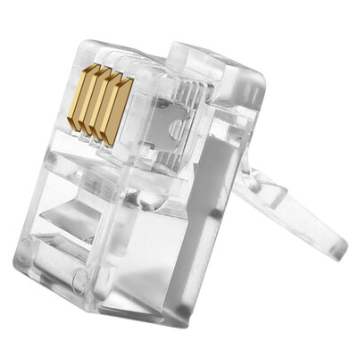 CNCOB CN-111-2AB Export-type four-core telephone handset Crystal head 4P4C connector RJ9 connector 4-pin crystal head 100 pcs bag
CNCOB CN-111-2AB Export-type four-core telephone handset Crystal head 4P4C connector RJ9 connector 4-pin crystal head 100 pcs bag