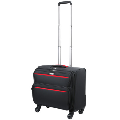 Hanke HANKE Trolley Case Men&women business documents computer suitcase casters suitcase wear-resistant boarding box H8662 18 inch black with red
Hanke HANKE Trolley Case Men&women business documents computer suitcase casters suitcase wear-resistant boarding box H8662 18 inch black with red