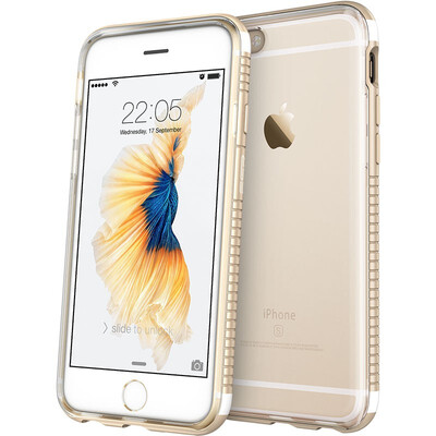 Billion color (ESR) iPhone6 plus phone shell / iPhone6s plus protective cover metal frame silicone shatter-resistant shell Ya Bin times series - a cast - the color champagne gold
Billion color (ESR) iPhone6 plus phone shell / iPhone6s plus protective cover metal frame silicone shatter-resistant shell Ya Bin times series - a cast - the color champagne gold