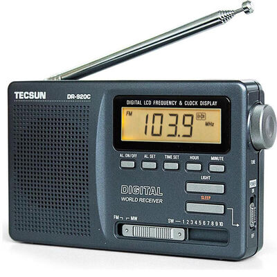Germany TECSUN R-9702 digital radio high sensitivity full band stereo old man semiconductor metal black
Germany TECSUN R-9702 digital radio high sensitivity full band stereo old man semiconductor metal black